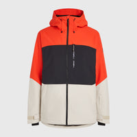 Carbonite Skijacke | Paprika Flame Colour Block