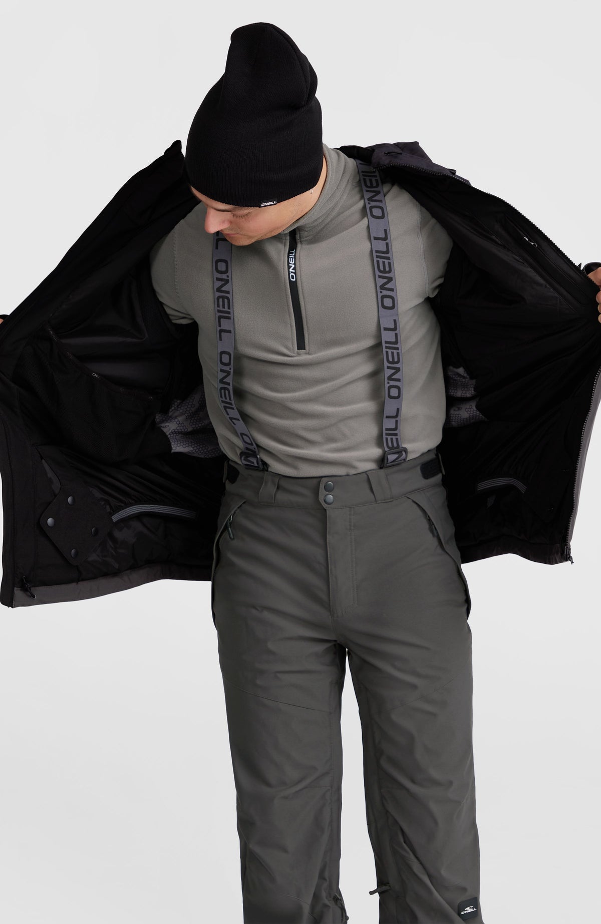 Carbonite Skijacke | Black Out Colour Block