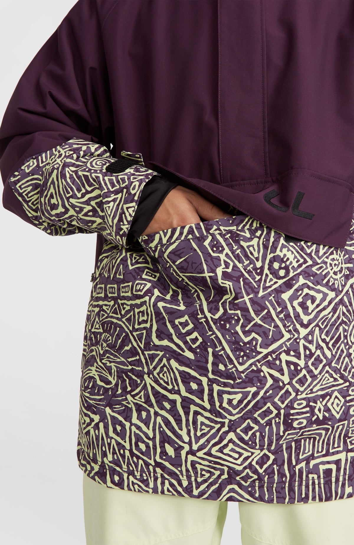 O'Riginals Anorak Skijacke | Dark Purple Sketcheritage