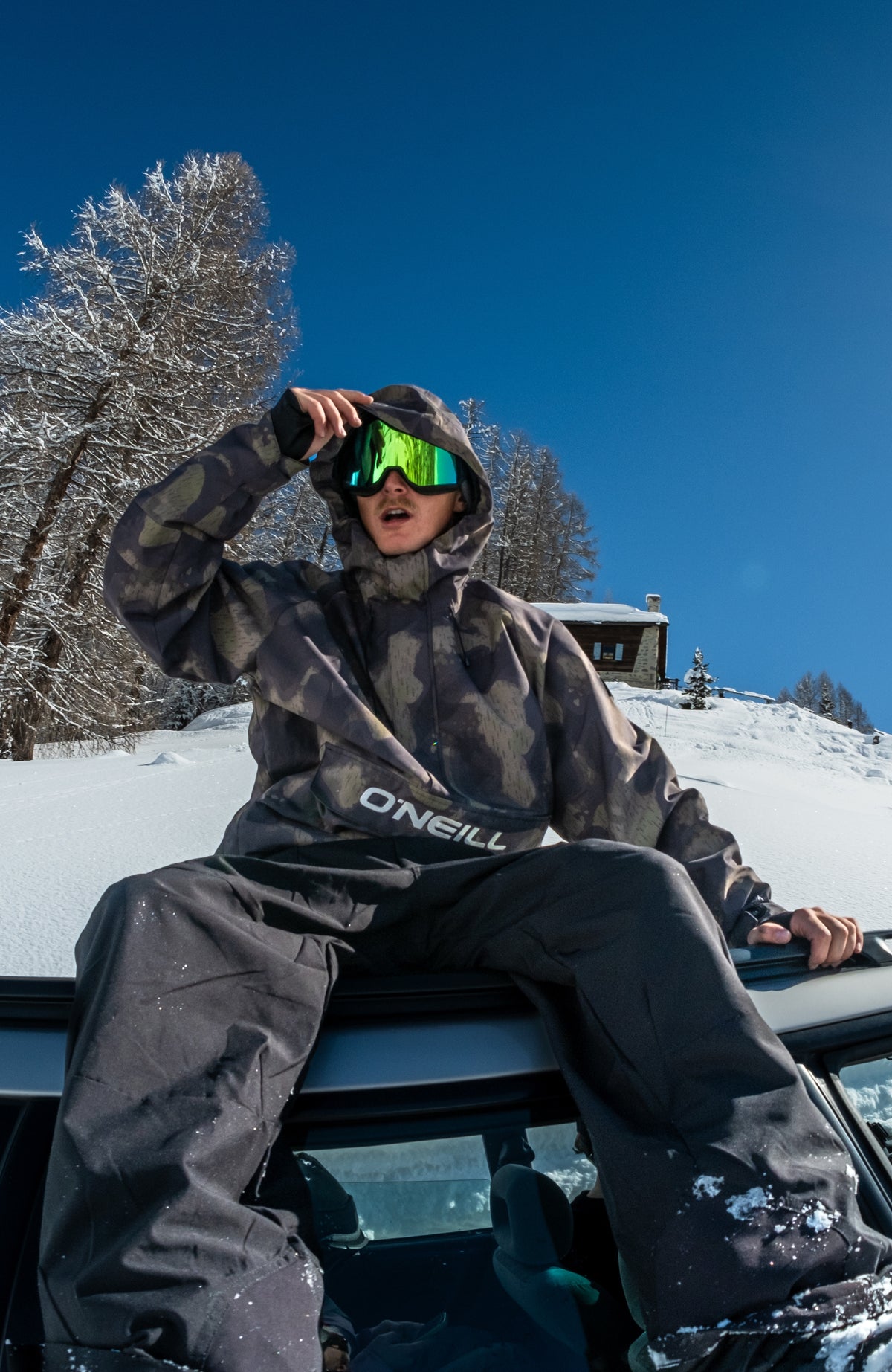 O'Riginals Anorak Skijacke | Black Night Camo