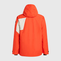 Hammer Block Skijacke | Paprika Flame Colour Block