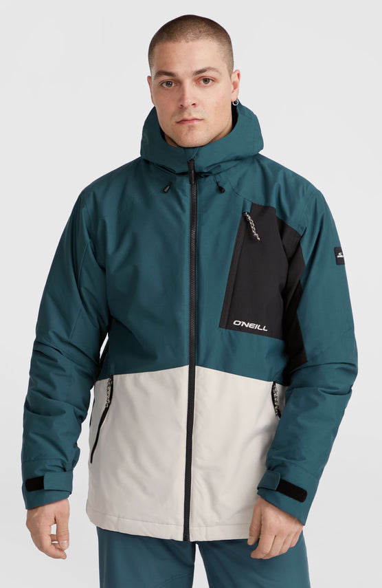 Hammer Block Skijacke | Alma Steel Colour Block