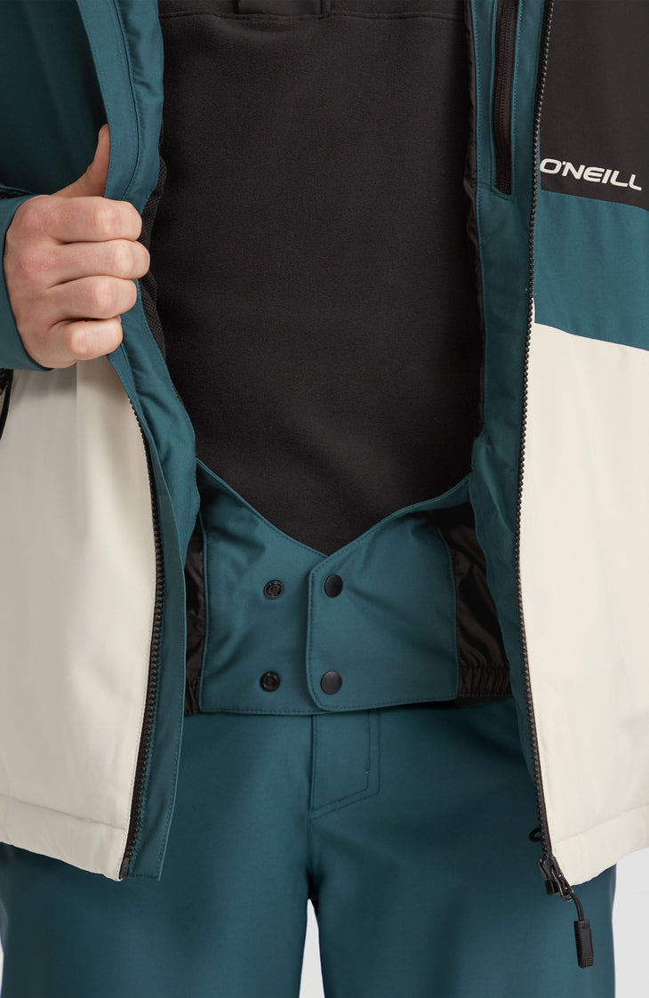 Hammer Block Skijacke | Alma Steel Colour Block