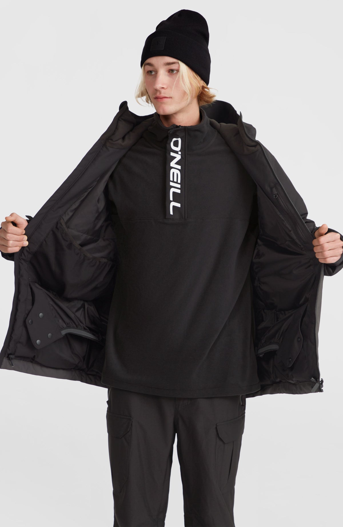 Hammer Block Skijacke | Black Out Colour Block