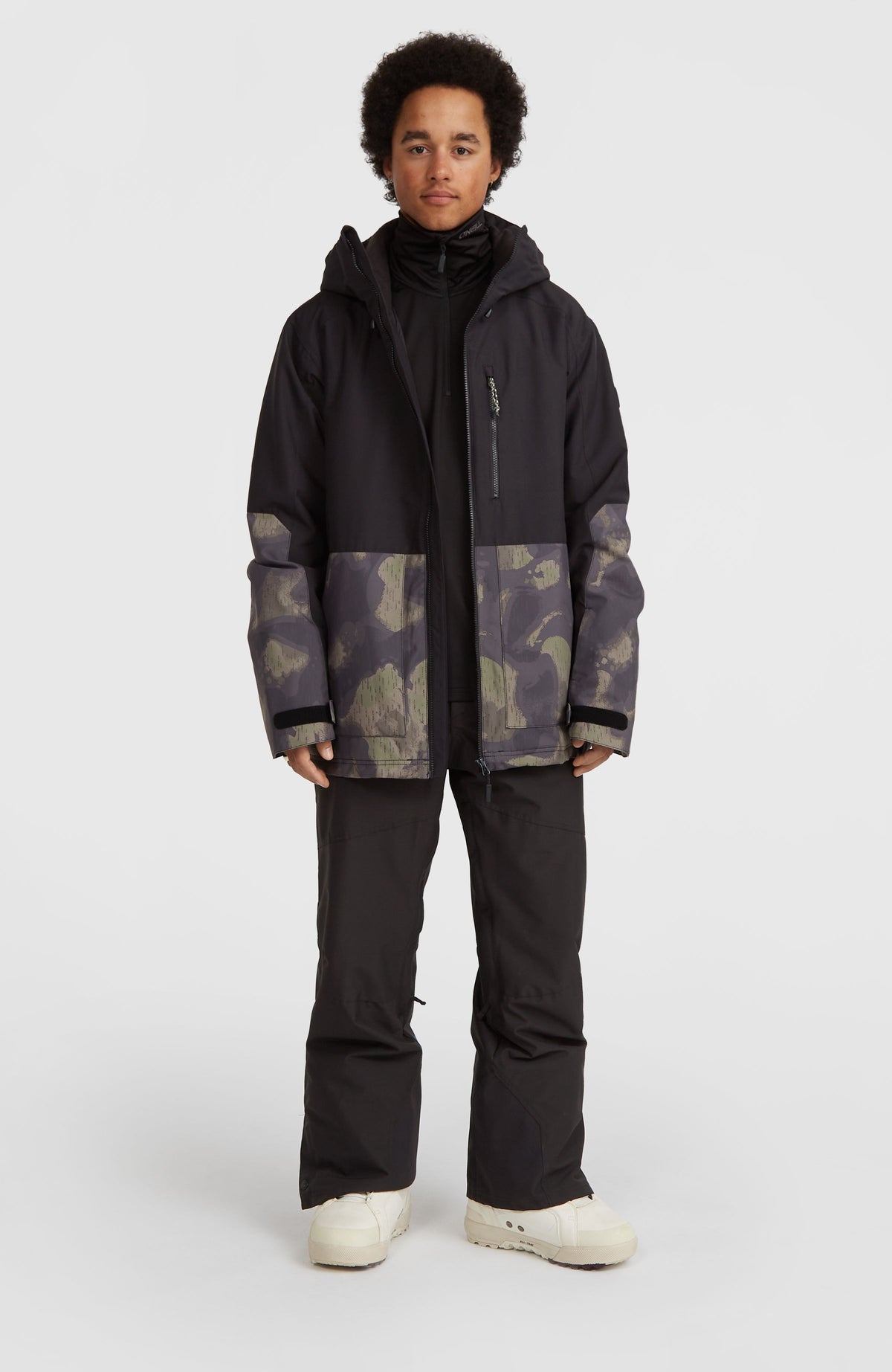 O'Riginals Block Skijacke | Black Night Camo