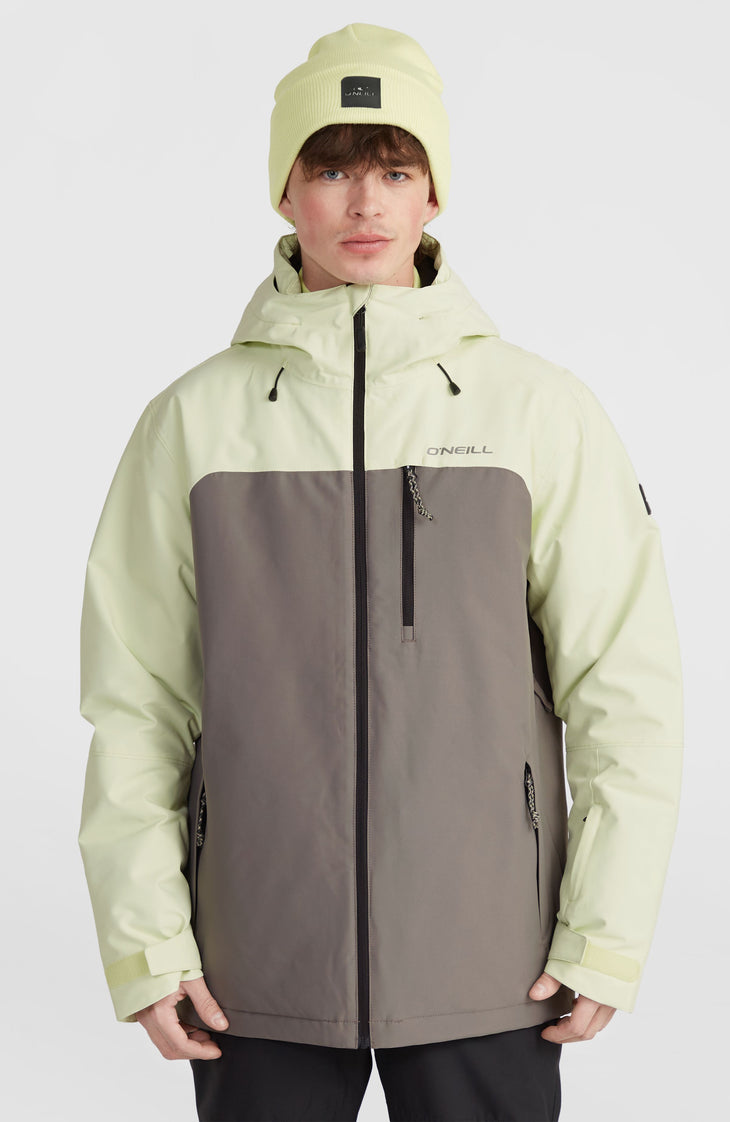 Hammer Plus Skijacke | Flint Stone Colour Block