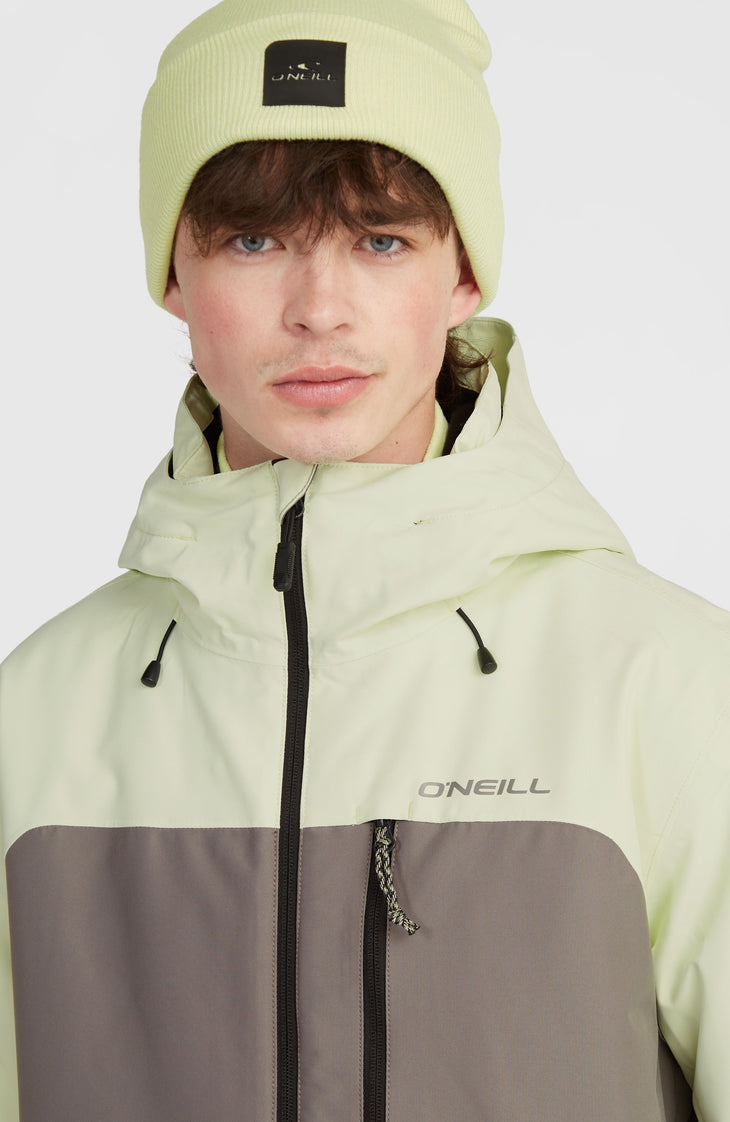 Hammer Plus Skijacke | Flint Stone Colour Block