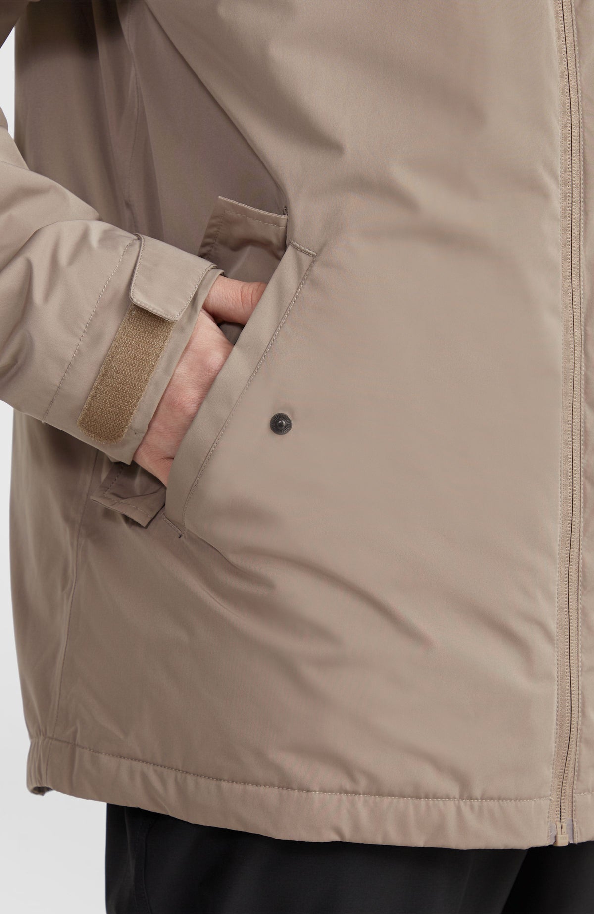 3-in-1 Parka 10K/10K Jacke | Concrete