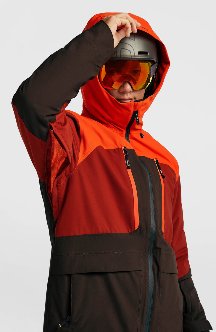 FWC'Peak Fire Skijacke | Flame Colour Block