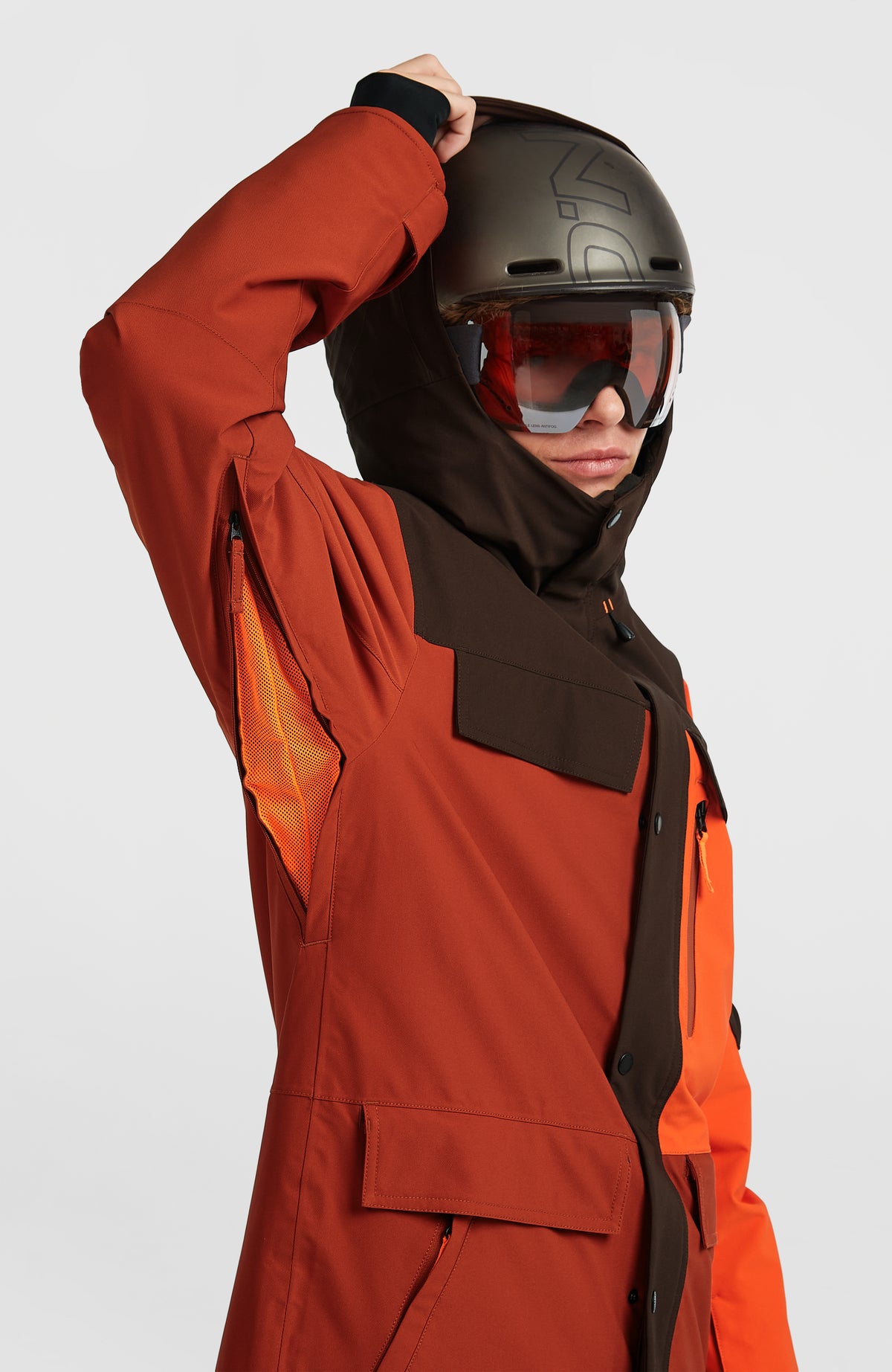 FWC'Peak Pro Skijacke | Bonfire Colour Block