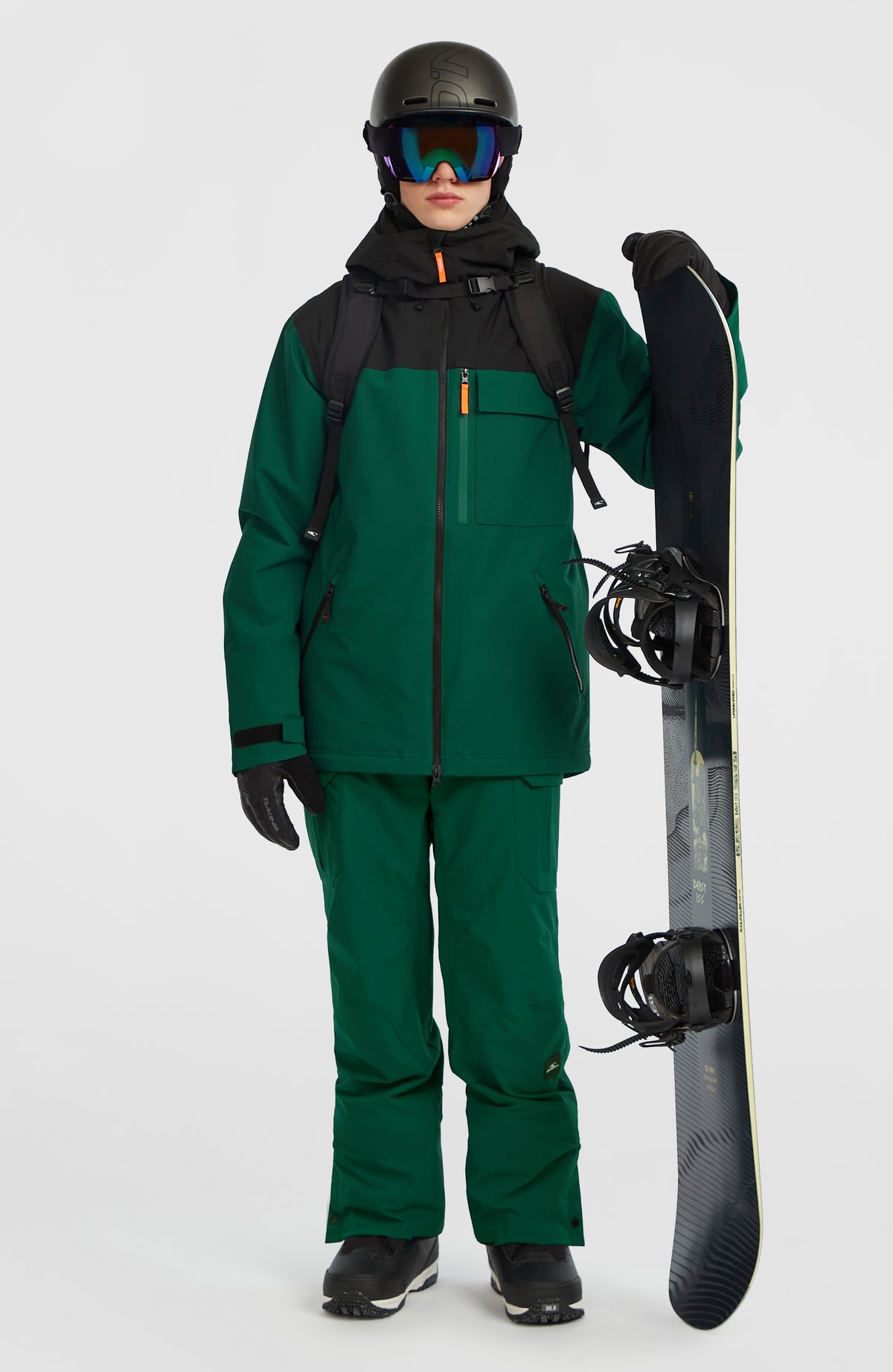 FWC'Peak Skijacke | Emerald Envy Colour Block