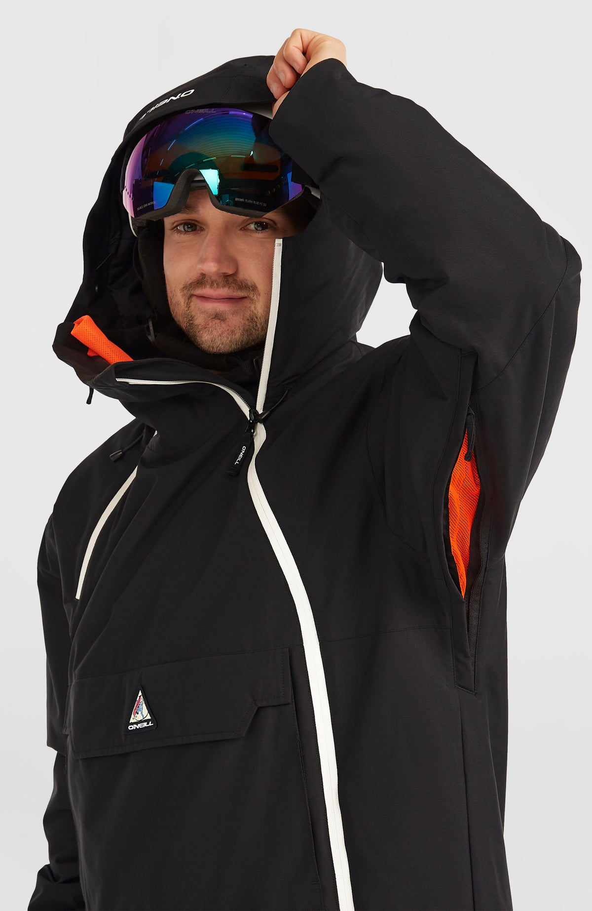 FWC'Play Asymmetric Ski- und Snowboardjacke | Black Out