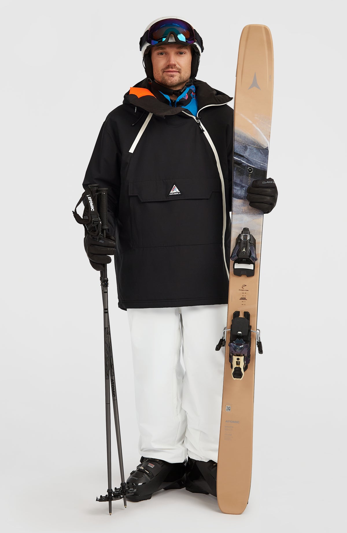 FWC'Play Asymmetric Ski- und Snowboardjacke | Black Out