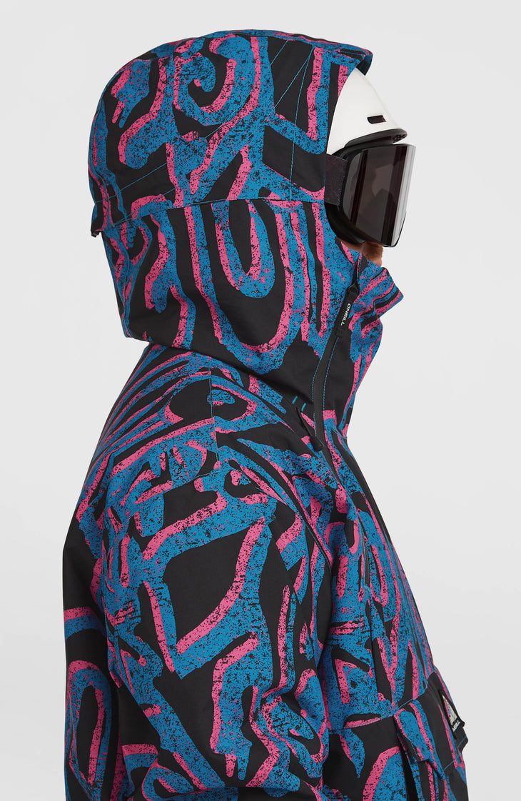 FWC'Play Asymmetric Ski- und Snowboardjacke | Pink Legacy