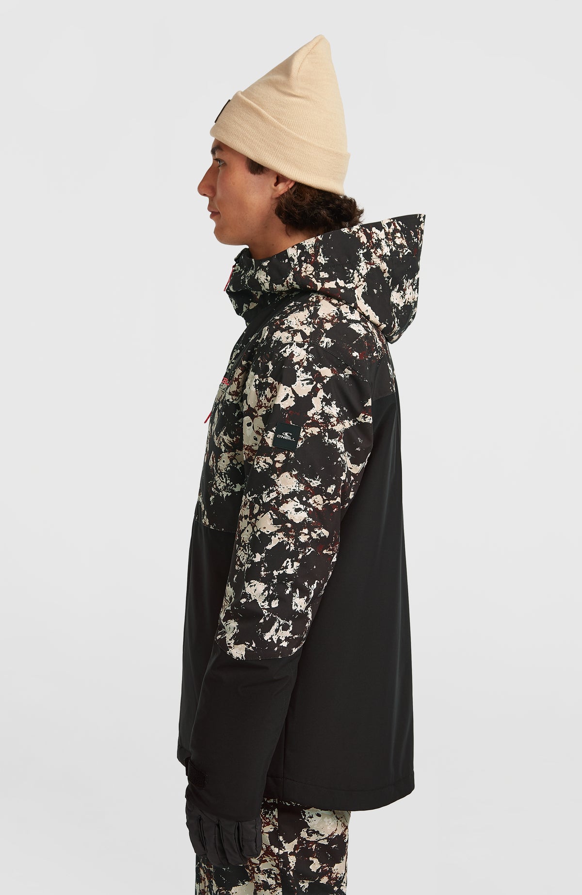 FWC'Cruz Triple Skijacke | Black/Beige Quarry