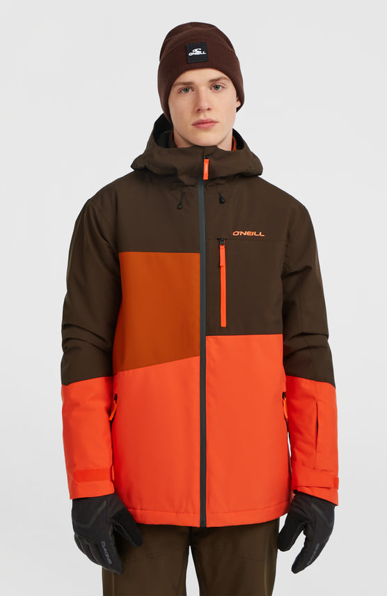 FWC'Cruz Triple Skijacke | Coffee Bean Colour Block