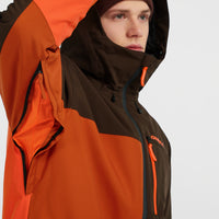 FWC'Cruz Triple Skijacke | Coffee Bean Colour Block