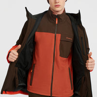 FWC'Cruz Triple Skijacke | Coffee Bean Colour Block