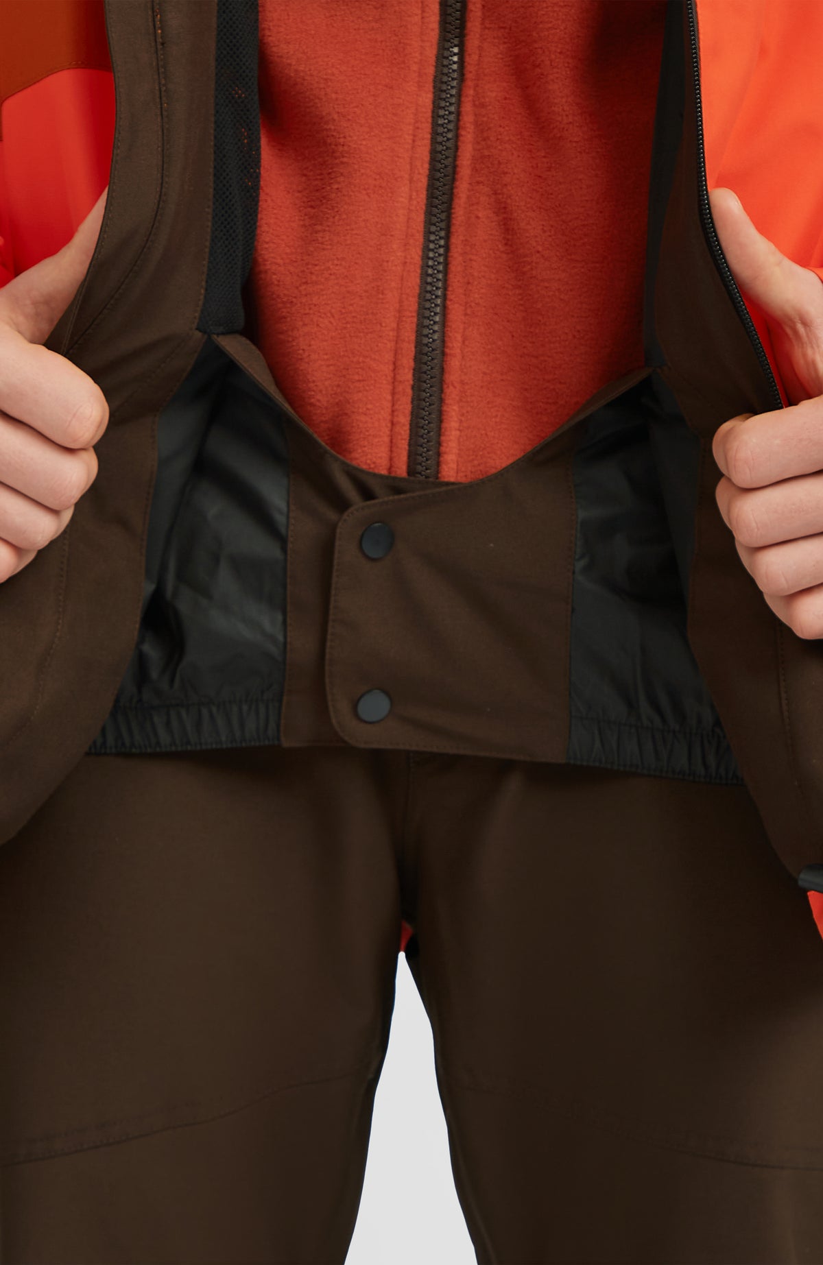 FWC'Cruz Triple Skijacke | Coffee Bean Colour Block