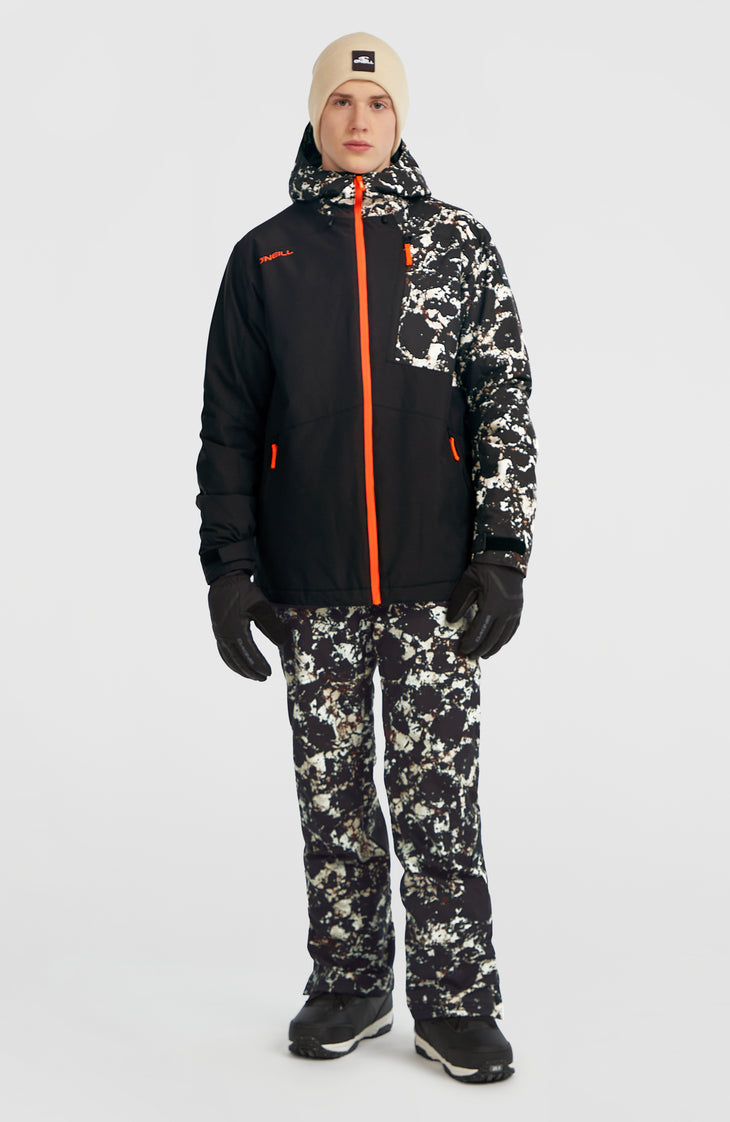 FWC'Cruz Block Skijacke | Black/Beige Quarry