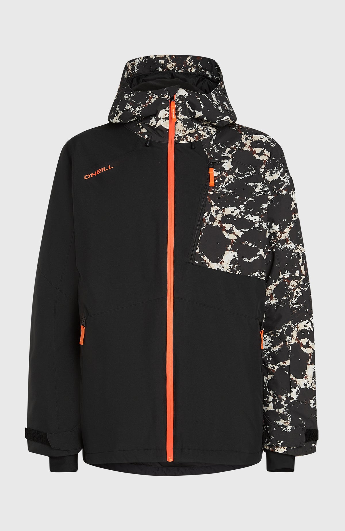 FWC'Cruz Block Skijacke | Black/Beige Quarry