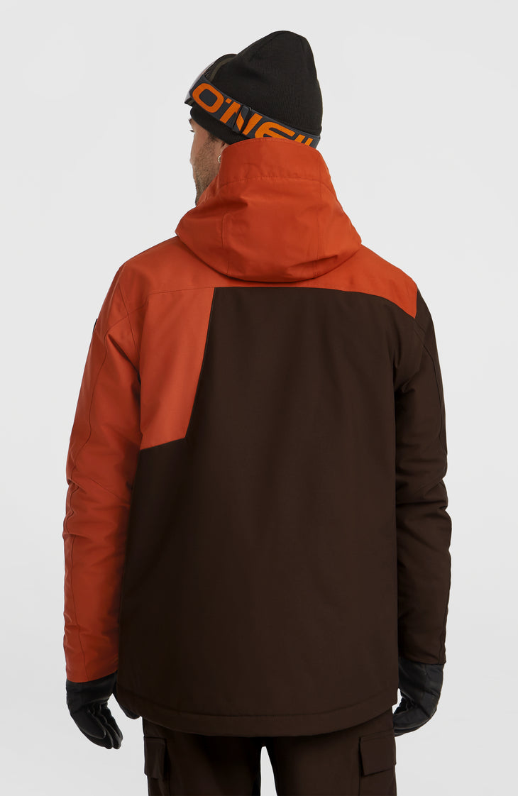 FWC'Cruz Block Skijacke | Coffee Bean Colour Block