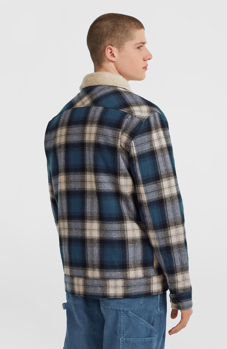 O'Riginals Jacke mit Fleecefutter | Mozart Blue Check