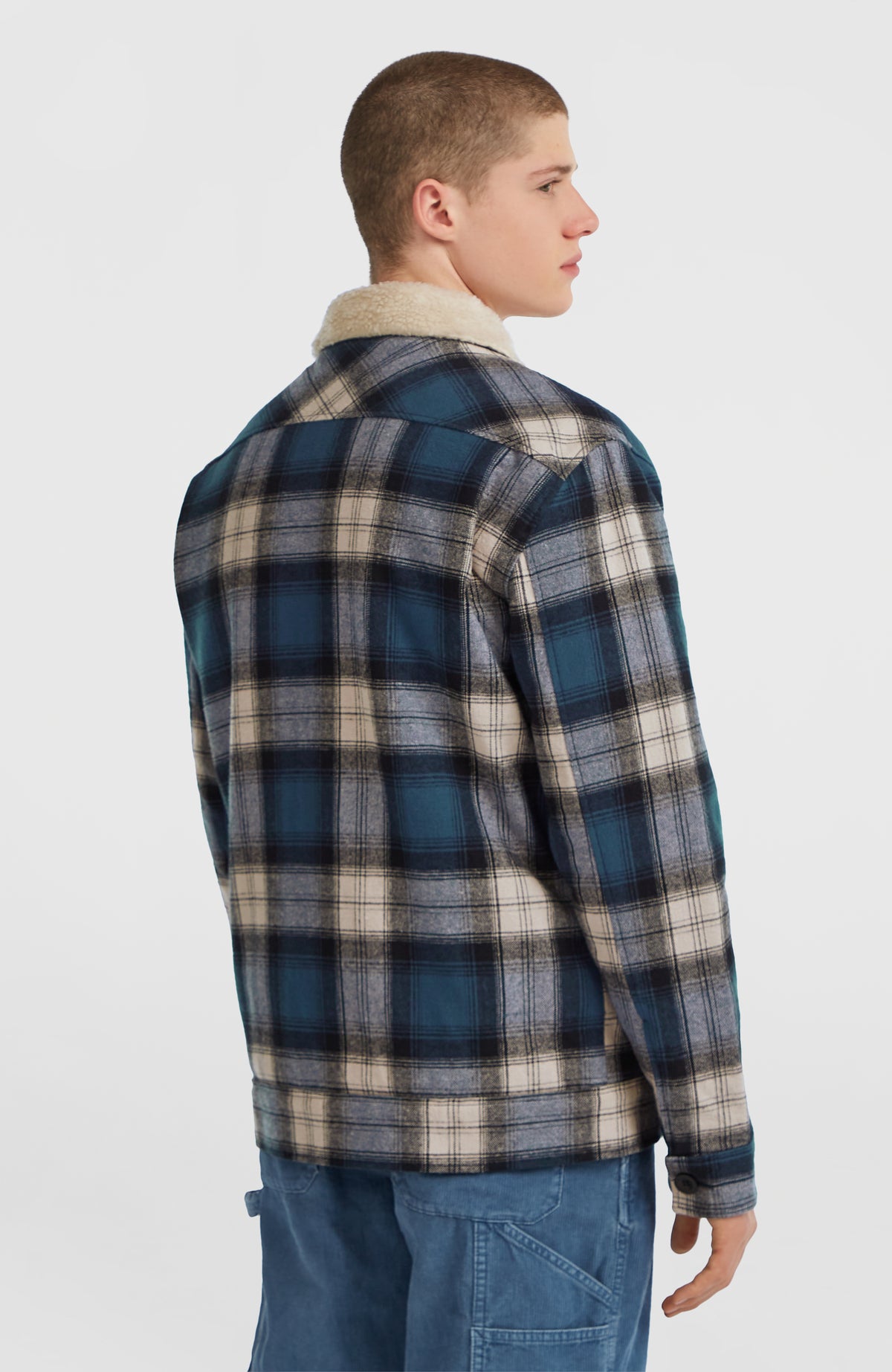 O'Riginals Jacke mit Fleecefutter | Mozart Blue Check