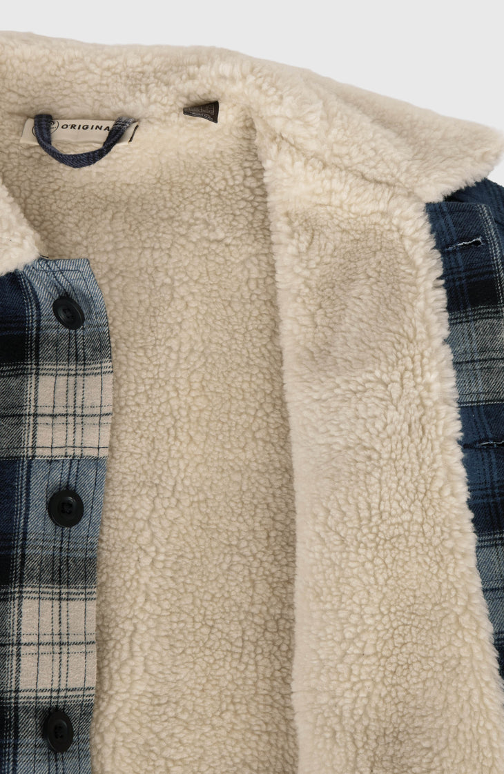 O'Riginals Jacke mit Fleecefutter | Mozart Blue Check