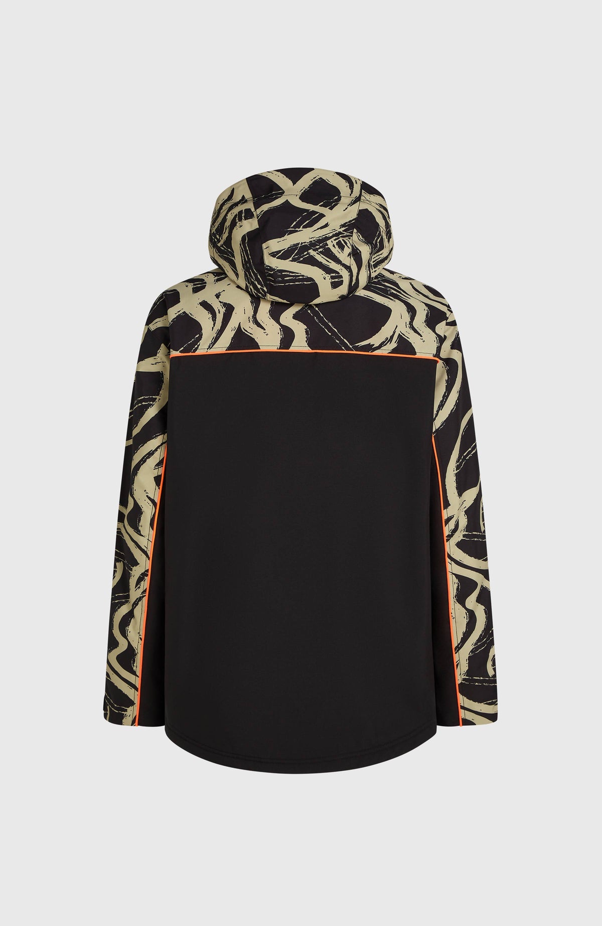 FWC'Play Asymmetric Ski- und Snowboardjacke | Beige Snowtracks