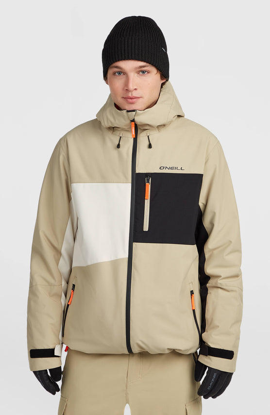 FWC'Cruz Triple Skijacke | Olive Blush Colour Block