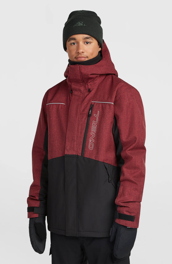 FWC'Cruz Melange Skijacke | Tamarillo Colour Block