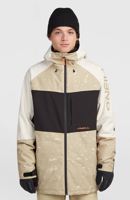 FWC'Cruz Mean Machine Skijacke | Beige Snow Storm