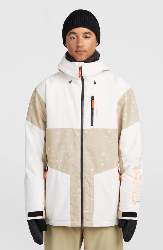 FWC'Cruz Break Point Skijacke | Beige Snow Storm
