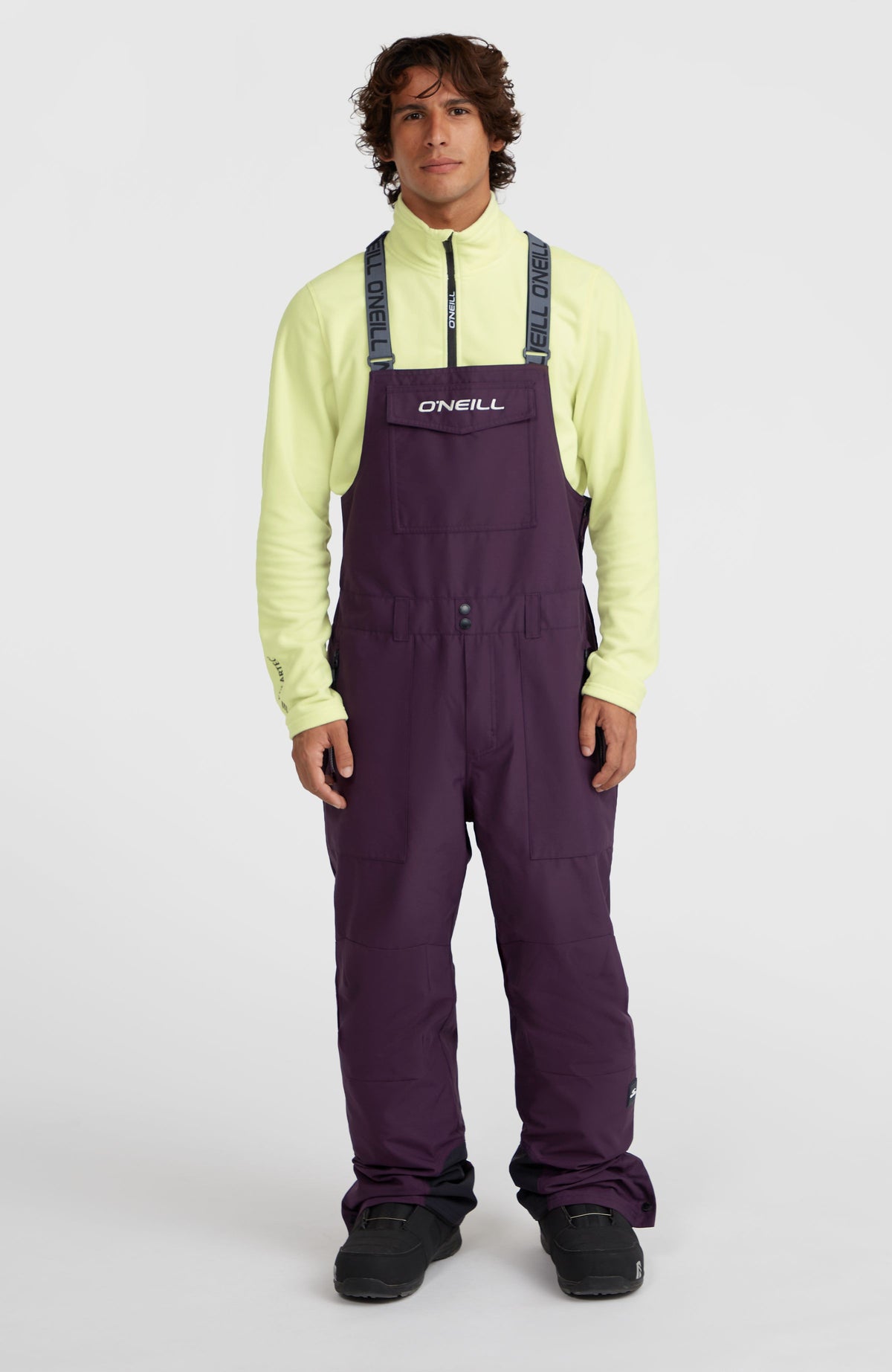 O'Riginals Bib Loose Skihose | Aubergine