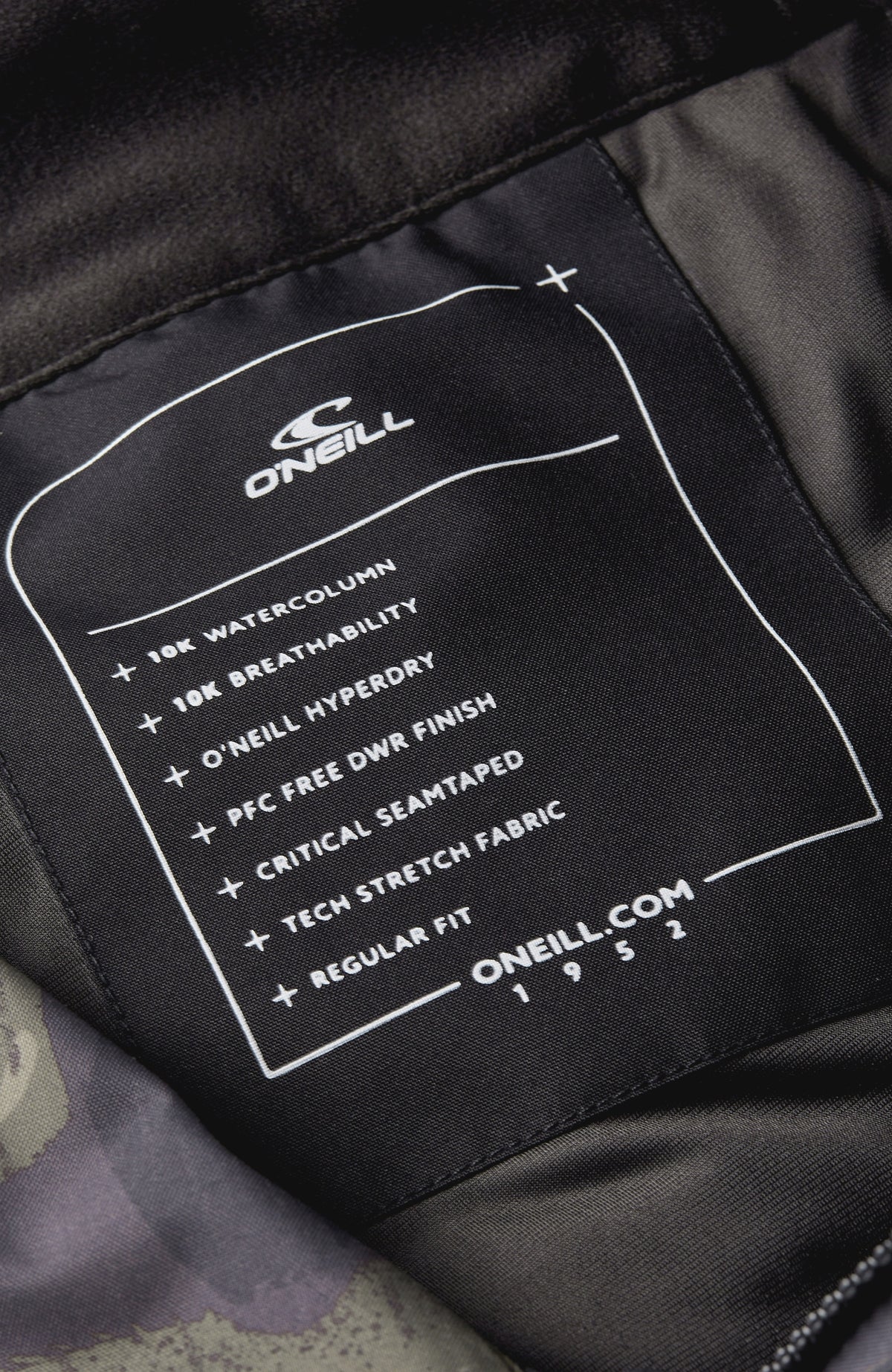 Hammer Regular Skihose | Black Night Camo