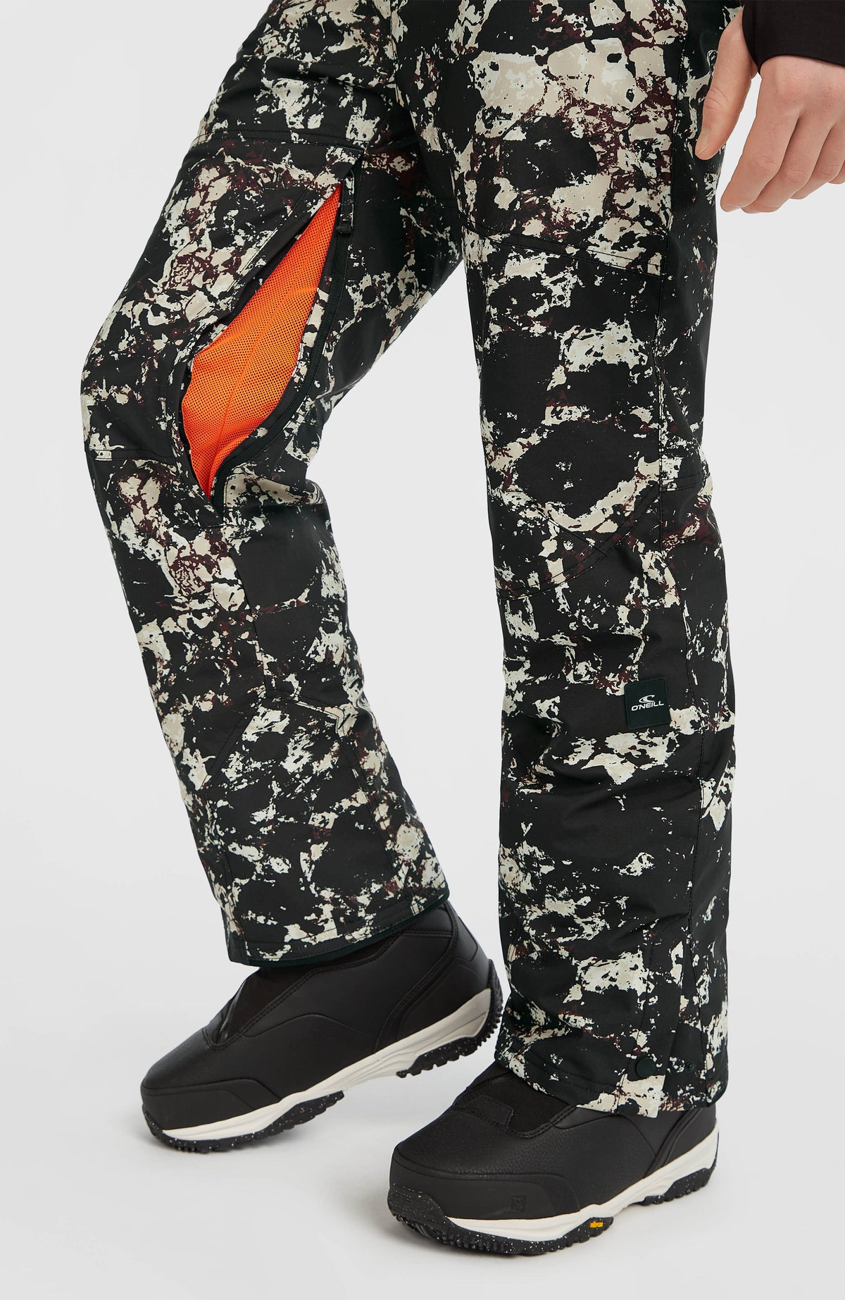 FWC'Cruz Skihose | Black/Beige Quarry