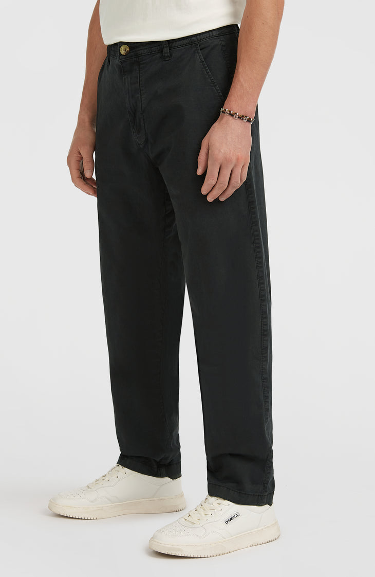 Essentials Chino-Hose | Black Out