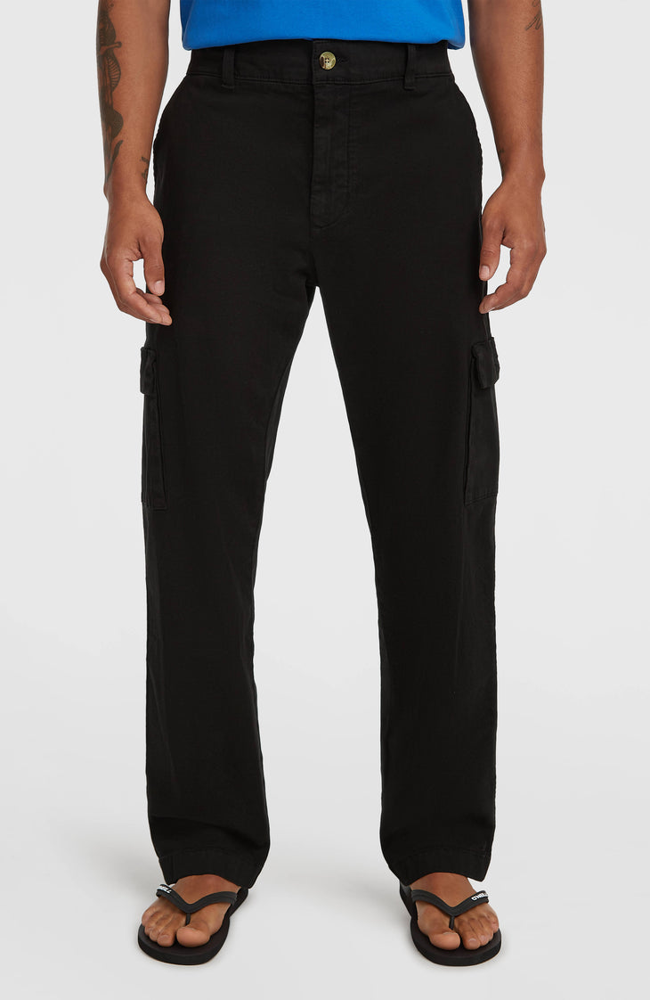 Essentials Cargohose | Black Out