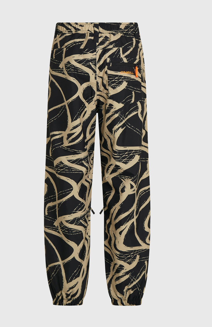 FWC Oversized Ski- und Snowboardhose | Beige Snowtracks