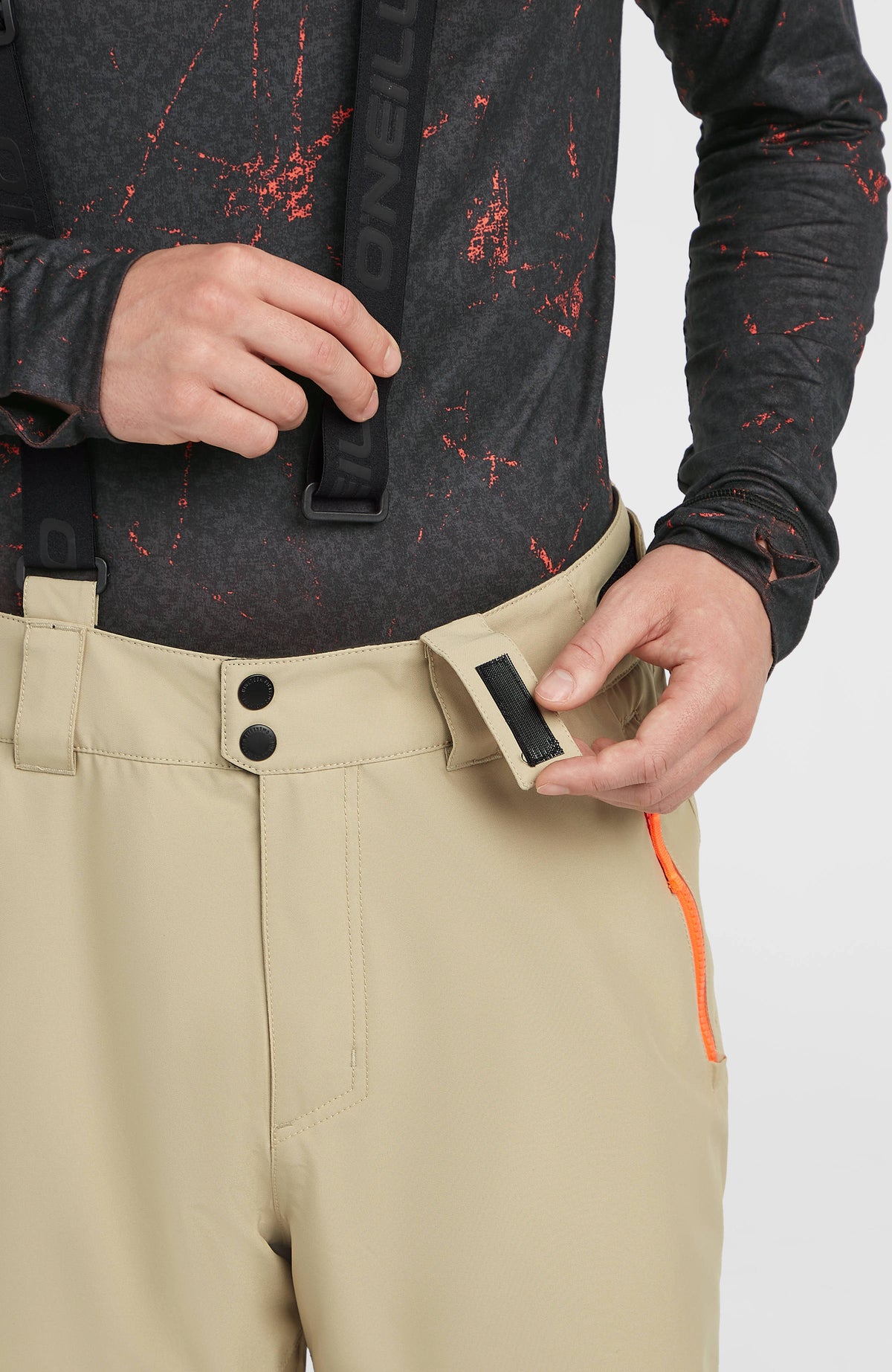 FWC'Cruz Skihose mit Trägern | Olive Blush