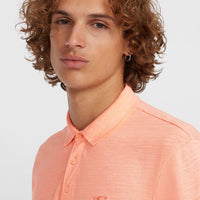 Small Logo Poloshirt | Coral Pop