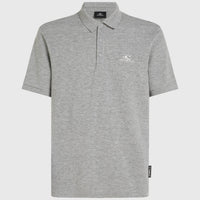 Small Logo Poloshirt | Silver Melee