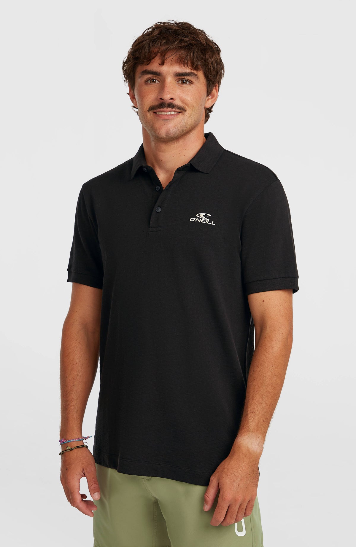 Slub Poloshirt | Black Out