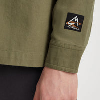 O'Neill TRVLR Series Overshirt | Deep Lichen Green