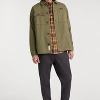 O'Neill TRVLR Series Overshirt | Deep Lichen Green