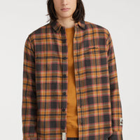 O'Neill TRVLR Series Flanell-Karohemd | Beige Shadow Check