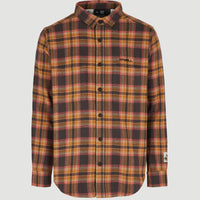 O'Neill TRVLR Series Flanell-Karohemd | Beige Shadow Check