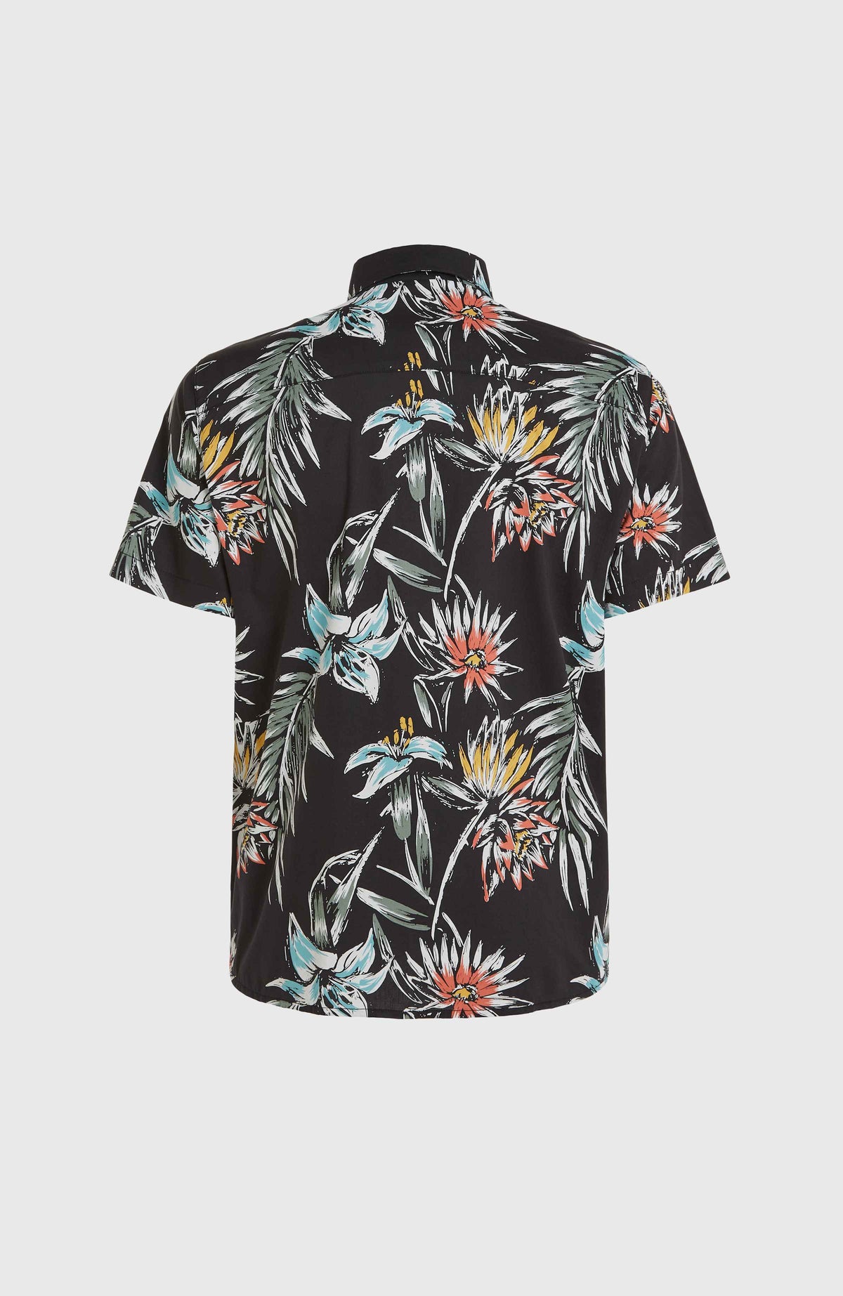 Mix and Match Floral Hemd | Black Tropicana