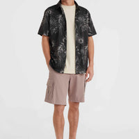 Mix and Match Floral Hemd | Black Tonal Tropican